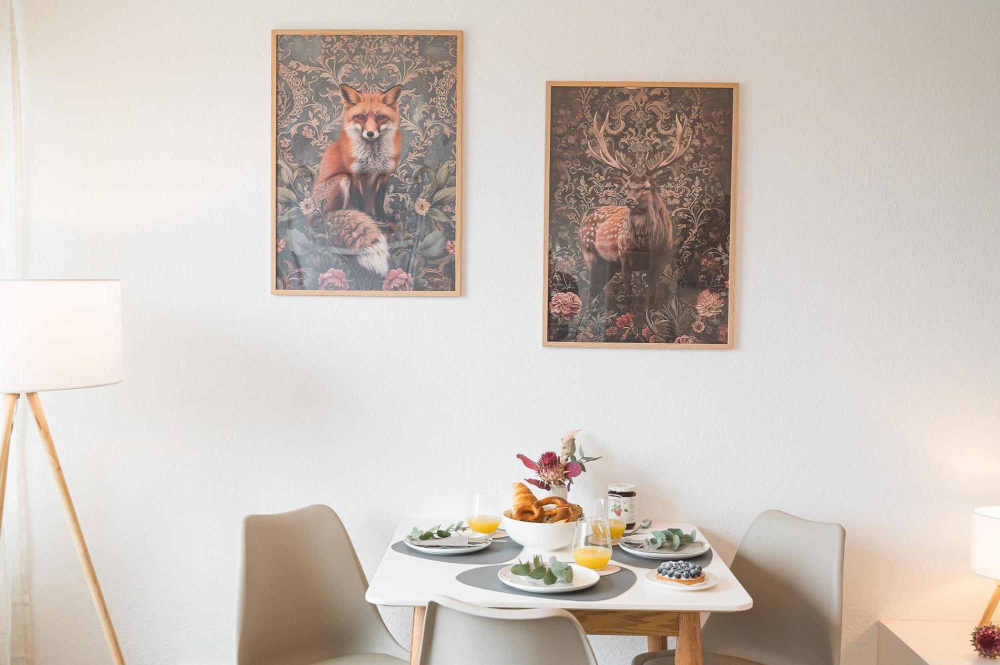 Wohlfuehl-apartment I Zentral I Balkon I Kueche Fellbach